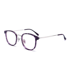 Explosion TR90 Metal Alloy Glasses Frame Men Myopia Eye Glass Prescription Eyeglasses 2023 Korean Square Optical Frames Eyewear