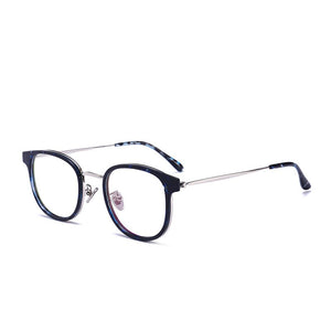 Explosion TR90 Metal Alloy Glasses Frame Men Myopia Eye Glass Prescription Eyeglasses 2023 Korean Square Optical Frames Eyewear