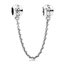 Load image into Gallery viewer, Exquisite inlaid solid starry Silver 925 safety chain