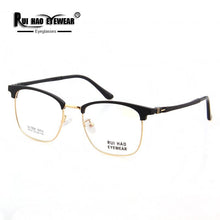 Load image into Gallery viewer, Eyebrow Eyeglasses Frame Rui Hao Eyewear Retro Glasses Frame Men Super Light Ultem Spectacles Frames 18137