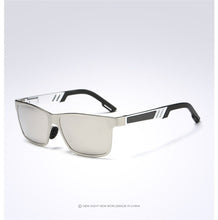 Load image into Gallery viewer, Eyecrafters Brown Designer Men's Aluminum Polarized Sunglasses Mens Driving Mirrored Sun Glasses Retro Vintage Square Eyewear