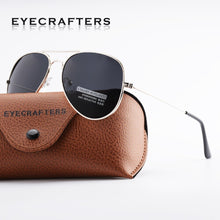 Load image into Gallery viewer, Eyecrafters Designer Classic Mens Polarized Sunglasses Driving Metal Frame Pilot Sunglasses Eyewear 3025