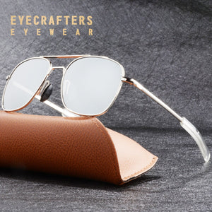 Eyecrafters Designer Classic Mens Polarized Sunglasses Driving Metal Frame Pilot Sunglasses Eyewear 3025