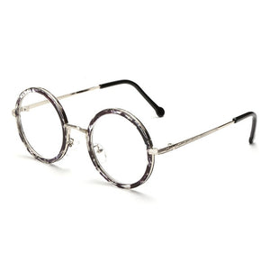 Eyecrafters Retro Lady's Round Eyewear Frame  Men Women Clear Lens Optical Eyeglasses Frame Spectacle Frame Vintage
