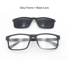 Load image into Gallery viewer, Eyeezi Polarized Sunglasses With Magnetic Clip-on Eyeglasses Frame Men Women Blue Light Blocking Optical Glasses Frames