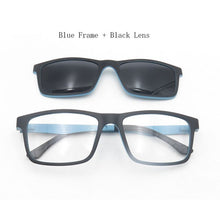 Load image into Gallery viewer, Eyeezi Polarized Sunglasses With Magnetic Clip-on Eyeglasses Frame Men Women Blue Light Blocking Optical Glasses Frames