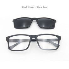 Load image into Gallery viewer, Eyeezi Polarized Sunglasses With Magnetic Clip-on Eyeglasses Frame Men Women Blue Light Blocking Optical Glasses Frames