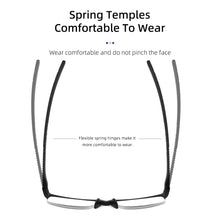 Load image into Gallery viewer, Eyeezi  Reading Glasses очки для зрения Square Eyeglasses for Men TR90 Frames Designer Black Blend Spectacles Eyeglass