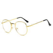 Load image into Gallery viewer, Eyeglasses Frame Round Glasses Optical Frame Full Rim Alloy Eyewear for Men and Women Prescription Eye Glasses Spectacles