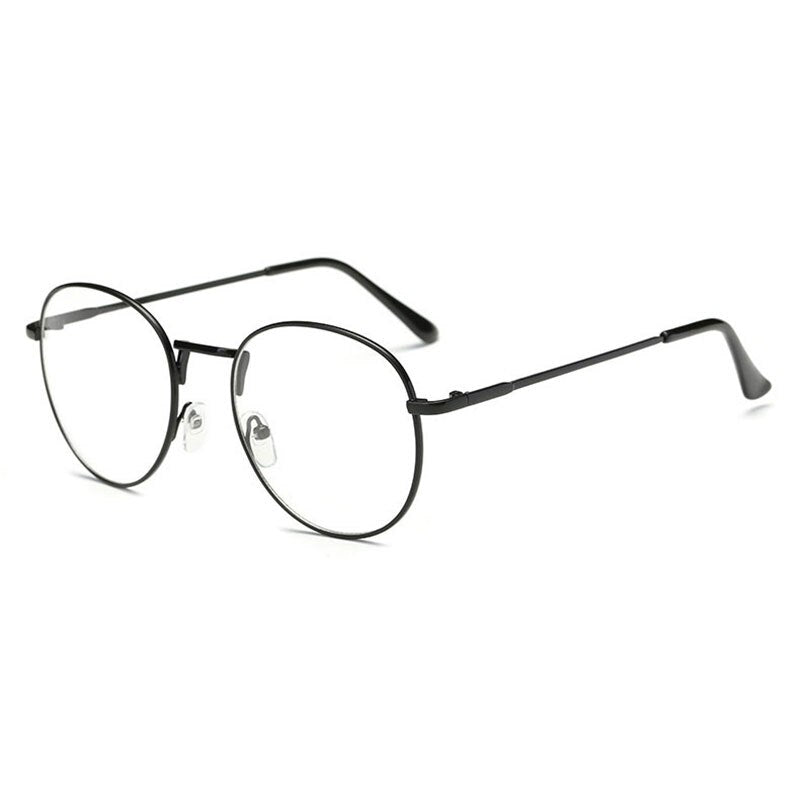 Eyeglasses Frame Round Glasses Optical Frame Full Rim Alloy Eyewear for Men and Women Prescription Eye Glasses Spectacles