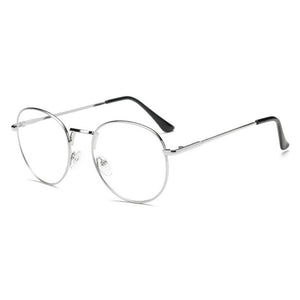 Eyeglasses Frame Round Glasses Optical Frame Full Rim Alloy Eyewear for Men and Women Prescription Eye Glasses Spectacles