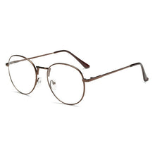 Load image into Gallery viewer, Eyeglasses Frame Round Glasses Optical Frame Full Rim Alloy Eyewear for Men and Women Prescription Eye Glasses Spectacles