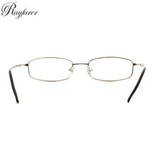 Load image into Gallery viewer, Eyeglasses Frames Eyewear Silver Black 180 Degrees Temple Stainless Steel Glasses Reading Myopia Optical N2009