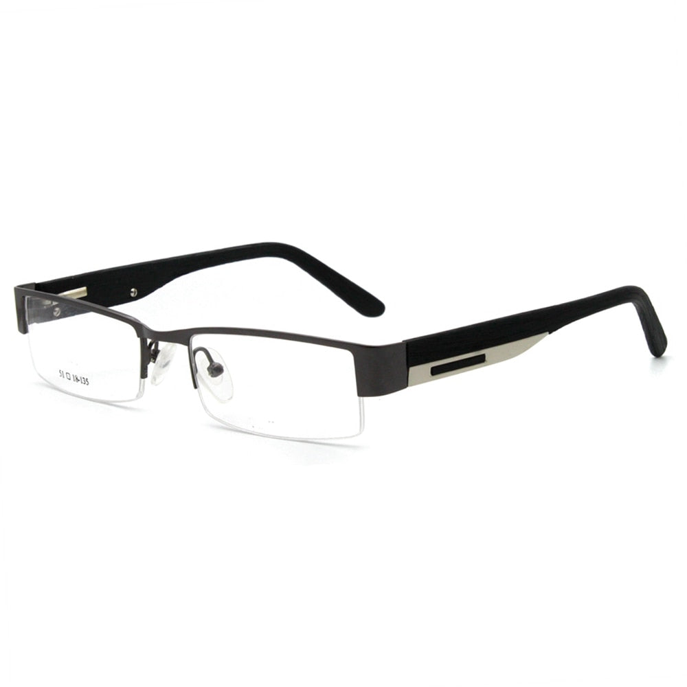 Eyeglasses Half Rim Small Size Stainless Steel With Acetate Eyewear Optical Frame Myopia And Reading Lens Available RO10678-C92