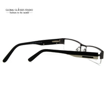 Load image into Gallery viewer, Eyeglasses Half Rim Small Size Stainless Steel With Acetate Eyewear Optical Frame Myopia And Reading Lens Available RO10678-C92