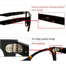 Load image into Gallery viewer, Eyeglasses Optical glasses Frame Men women acetate frame spectacles decorative Myopia Clear lens glasses Optical Prescription
