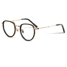 Load image into Gallery viewer, Eyeglow Designer Vintage Eyeglasses Frame Women&#39;s glasses Metal  Round Frame for Men Round Retro Prescription glasses