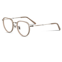 Load image into Gallery viewer, Eyeglow Designer Vintage Eyeglasses Frame Women&#39;s glasses Metal  Round Frame for Men Round Retro Prescription glasses