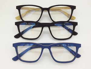 Eyesilove acetate full-rim optical frames wooden-like eyeglasses frames for men women prescription myopia