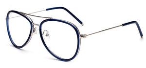 Eyesilove vintage metal full-rim optical frames students eyeglasses frames for men women prescription myopia glasses