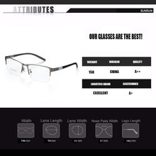 Load image into Gallery viewer, Eyewear Alloy Glasses Frame Men Eyeglasses  Optical Prescription Eye Glasses male Spectacle for Man Eyewear