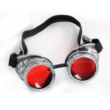 Load image into Gallery viewer, Eyewear Woman Man Cosplay Goggles for Halloween Steampunk Goggles Welding Gothic Goggle Retro Glasses Unisex 15 Color