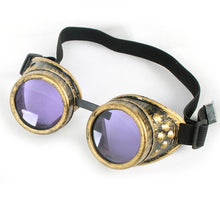 Load image into Gallery viewer, Eyewear Woman Man Cosplay Goggles for Halloween Steampunk Goggles Welding Gothic Goggle Retro Glasses Unisex 15 Color