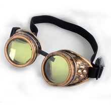 Load image into Gallery viewer, Eyewear Woman Man Cosplay Goggles for Halloween Steampunk Goggles Welding Gothic Goggle Retro Glasses Unisex 15 Color