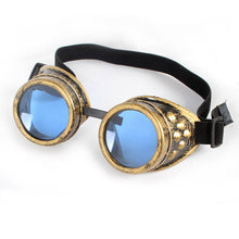 Load image into Gallery viewer, Eyewear Woman Man Cosplay Goggles for Halloween Steampunk Goggles Welding Gothic Goggle Retro Glasses Unisex 15 Color