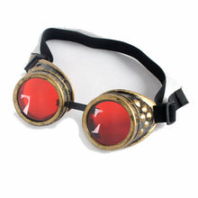 Load image into Gallery viewer, Eyewear Woman Man Cosplay Goggles for Halloween Steampunk Goggles Welding Gothic Goggle Retro Glasses Unisex 15 Color