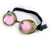 Load image into Gallery viewer, Eyewear Woman Man Cosplay Goggles for Halloween Steampunk Goggles Welding Gothic Goggle Retro Glasses Unisex 15 Color