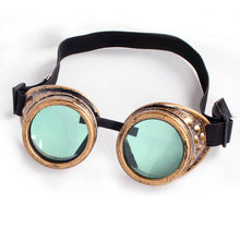 Load image into Gallery viewer, Eyewear Woman Man Cosplay Goggles for Halloween Steampunk Goggles Welding Gothic Goggle Retro Glasses Unisex 15 Color