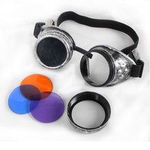 Load image into Gallery viewer, Eyewear Woman Man Cosplay Goggles for Halloween Steampunk Goggles Welding Gothic Goggle Retro Glasses Unisex 15 Color