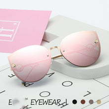 Load image into Gallery viewer, New Women Sunglasses Rimless UV400 Brand Designer High Quality Gradient Sun Glasses Female oculos
