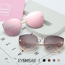 Load image into Gallery viewer, New Women Sunglasses Rimless UV400 Brand Designer High Quality Gradient Sun Glasses Female oculos