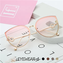 Load image into Gallery viewer, New Women Sunglasses Rimless UV400 Brand Designer High Quality Gradient Sun Glasses Female oculos