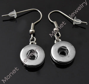 F00015 OEM ,O welcome newest BUTTON earring fit small 12mm button