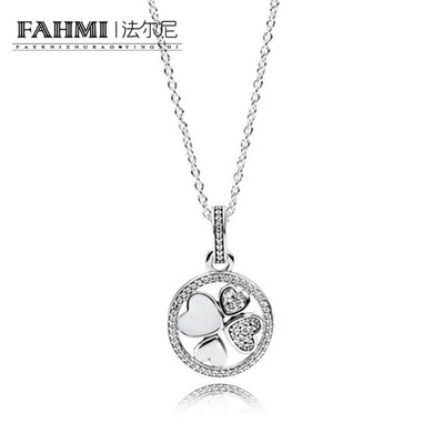 Fascino con perline in argento sterling 925 abbraccia cristallo a forma di cuore con perline di zirconi cubici adatti collana serie E gioielli fai da te 