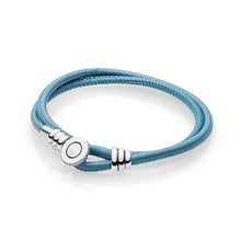 Carica l'immagine nel visualizzatore di Gallery, FAMHI 100%925 Sterling Silver 1:1 Authentic Classic Black Red Yellow Blue Glamour Female Wedding Bracelet Jewelry