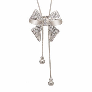 2017 Necklaces & Pendants for Women Collier Femme Gold Alloy Bow Choker Colares Femininos Mujer Bijoux