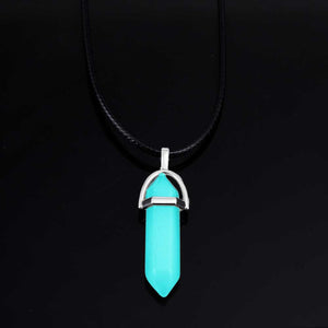 2017 Nuova collana luminosa Hot Moon, gioielli con gemme di fascino, placcato argento, regali di Halloween 