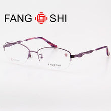 Load image into Gallery viewer, FANG SHI Women Eyeglasses Frame Half Rimless Optical Glasses Frames Design Light Spectacles oculos feminino 92375