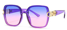 Load image into Gallery viewer, FEISHINI 2023  Big Square Sunglasses Women Vintage Transparent Goggle Oversized Sun glasses Ladies UV400 Protection