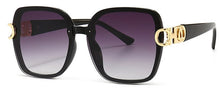 Load image into Gallery viewer, FEISHINI 2023  Big Square Sunglasses Women Vintage Transparent Goggle Oversized Sun glasses Ladies UV400 Protection