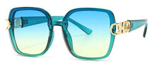 Load image into Gallery viewer, FEISHINI 2023  Big Square Sunglasses Women Vintage Transparent Goggle Oversized Sun glasses Ladies UV400 Protection