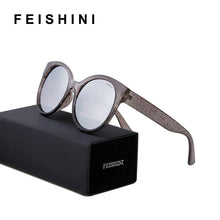 Load image into Gallery viewer, FEISHINI Stars Shine Plastic Frame Festival RED Cat eye Sunglasses Ladies Mirror 2023 GG Women Glasses UV Protector