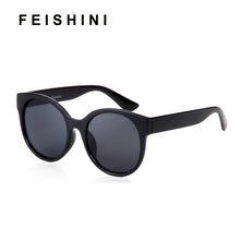 Load image into Gallery viewer, FEISHINI Stars Shine Plastic Frame Festival RED Cat eye Sunglasses Ladies Mirror 2023 GG Women Glasses UV Protector