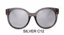 Load image into Gallery viewer, FEISHINI Stars Shine Plastic Frame Festival RED Cat eye Sunglasses Ladies Mirror 2023 GG Women Glasses UV Protector