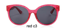 Load image into Gallery viewer, FEISHINI Stars Shine Plastic Frame Festival RED Cat eye Sunglasses Ladies Mirror 2023 GG Women Glasses UV Protector