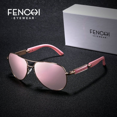 FENCHI 2023 Pink Sunglasses Women Polarized Sunglasess 2023 Driving Pilot sun glasses Men ladies oculos de sol feminino